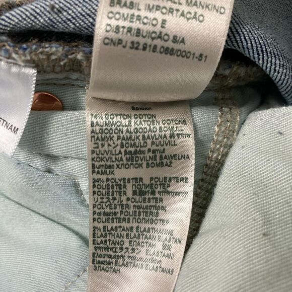 7 for All Mankind Austyn Bootcut Jeans Altered Hem Size 29 - Picture 6 of 8